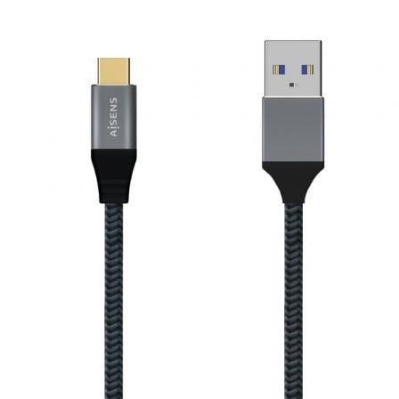 Cable USB 3.1 Tipo-C Aisens A107-0631/ USB Tipo-C Macho